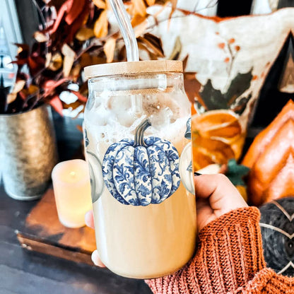 Chinoiserie Pumpkin 20oz - My American Goods