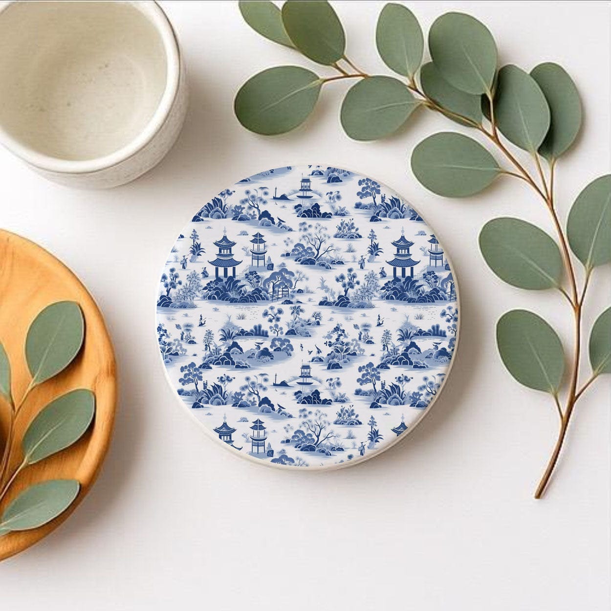 Gia Roma Coaster Chinoiserie Coasters
