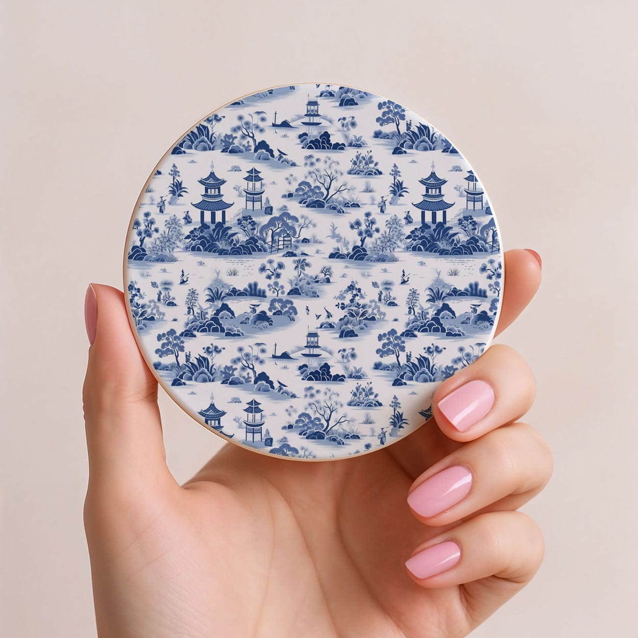 Gia Roma Coaster Chinoiserie Coasters