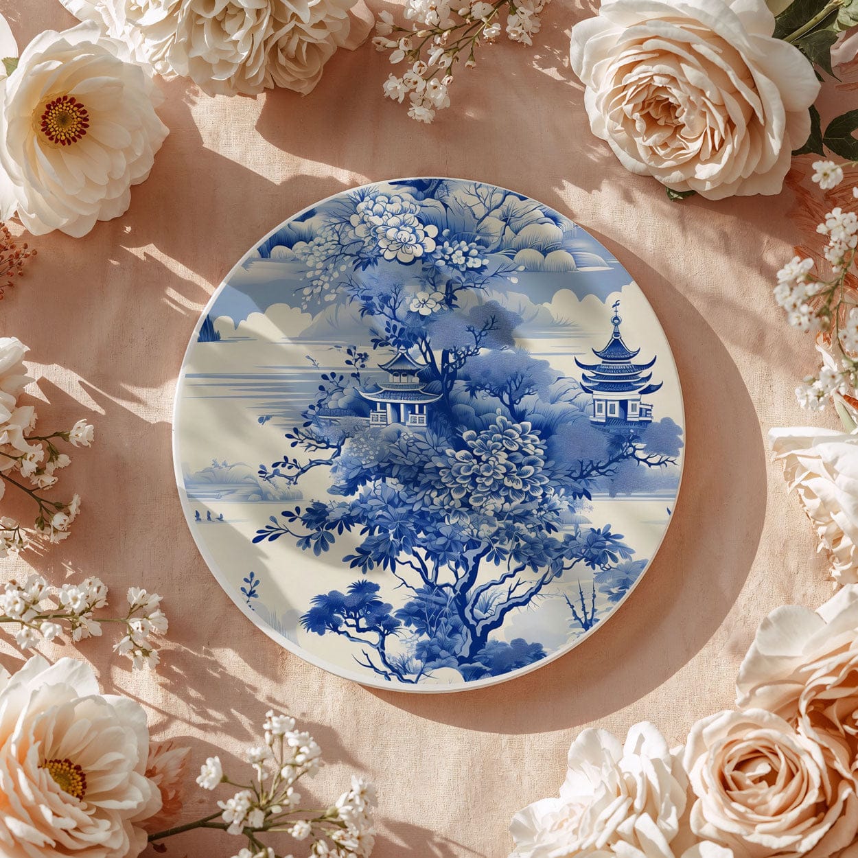 Gia Roma Coaster Chinoiserie Coasters