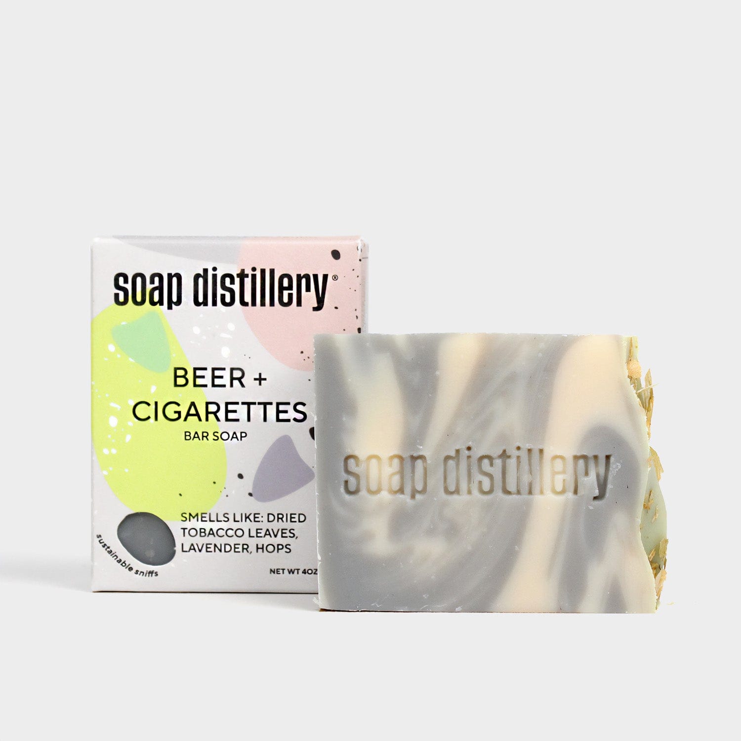 Soap Distillery Bar Soap Beer + Cigarettes Bar Soap