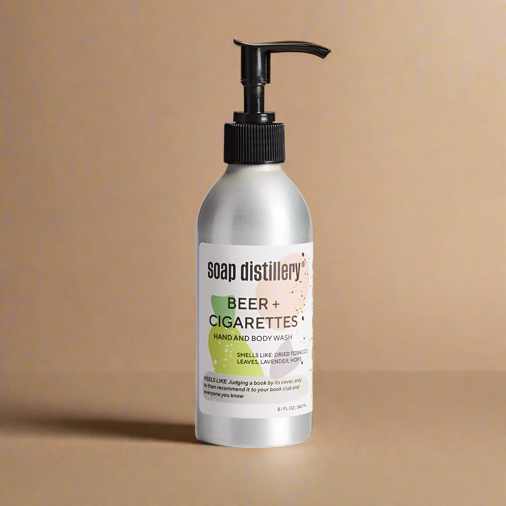 Beer + Cigarettes Hand and Body Wash - My American Goods