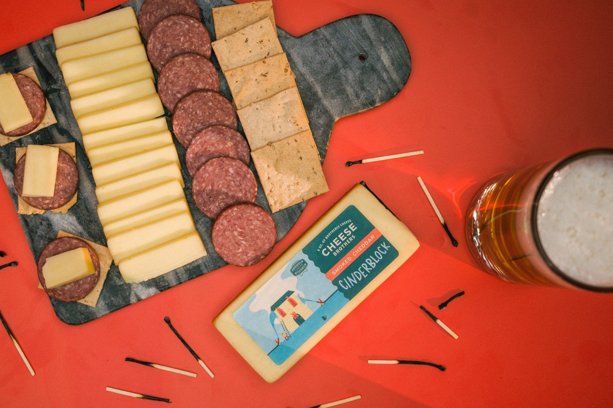 Cheese Brothers, Inc. Cheddar Cheese Smoked Cheddar
