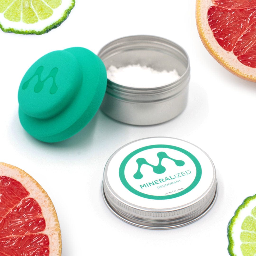 Mineralized Deodorant Pink Grapefruit + Bergamot Sample Scent + Applicator