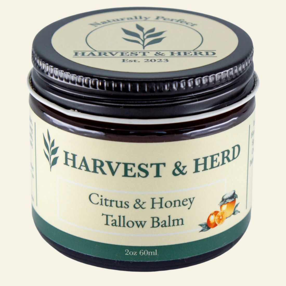 Citrus &amp; Honey Tallow Balm - My American Goods