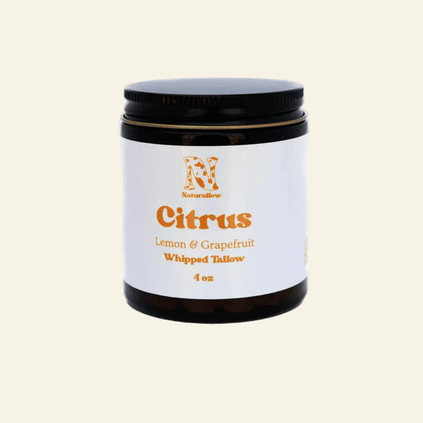 Naturallow Citrus Whipped Tallow Whipped Tallow Moisturizer | 2.8 oz