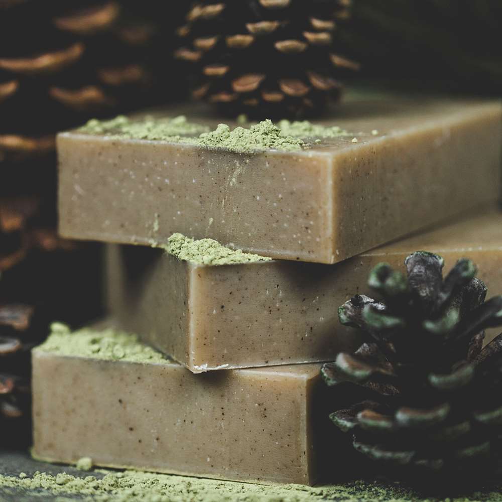 Natural Soap: Citrus Woods Green Tea Soap