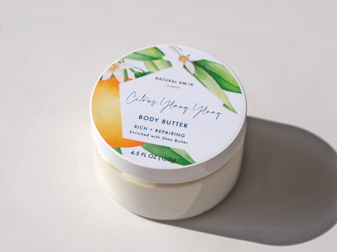 Citrus Ylang Ylang Emulsified Body Butter (Yogurt) - My American Goods