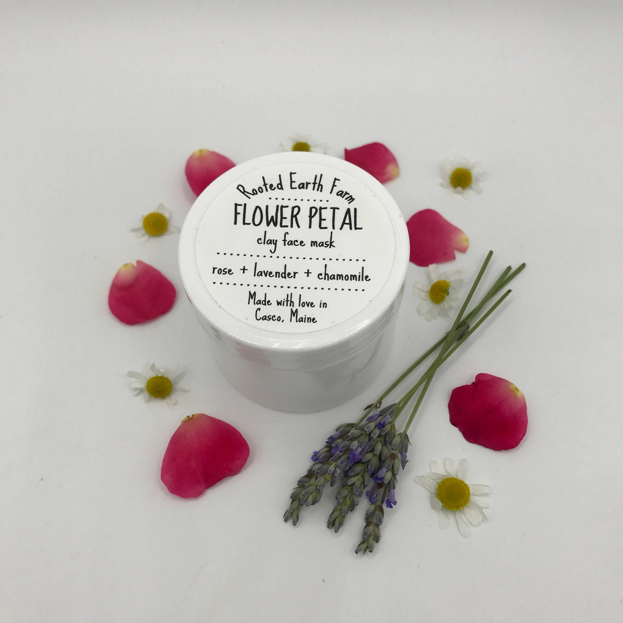 Flower Petal Clay Face Mask - My American Goods