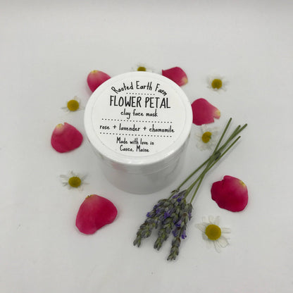 Flower Petal Clay Face Mask - My American Goods