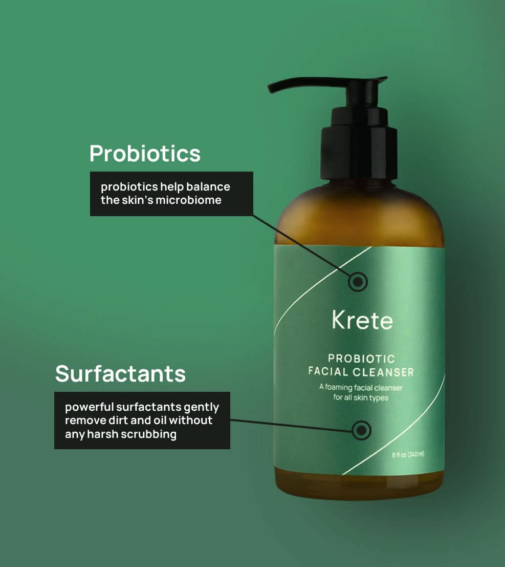 Krete Store Probiotic Facial Cleanser