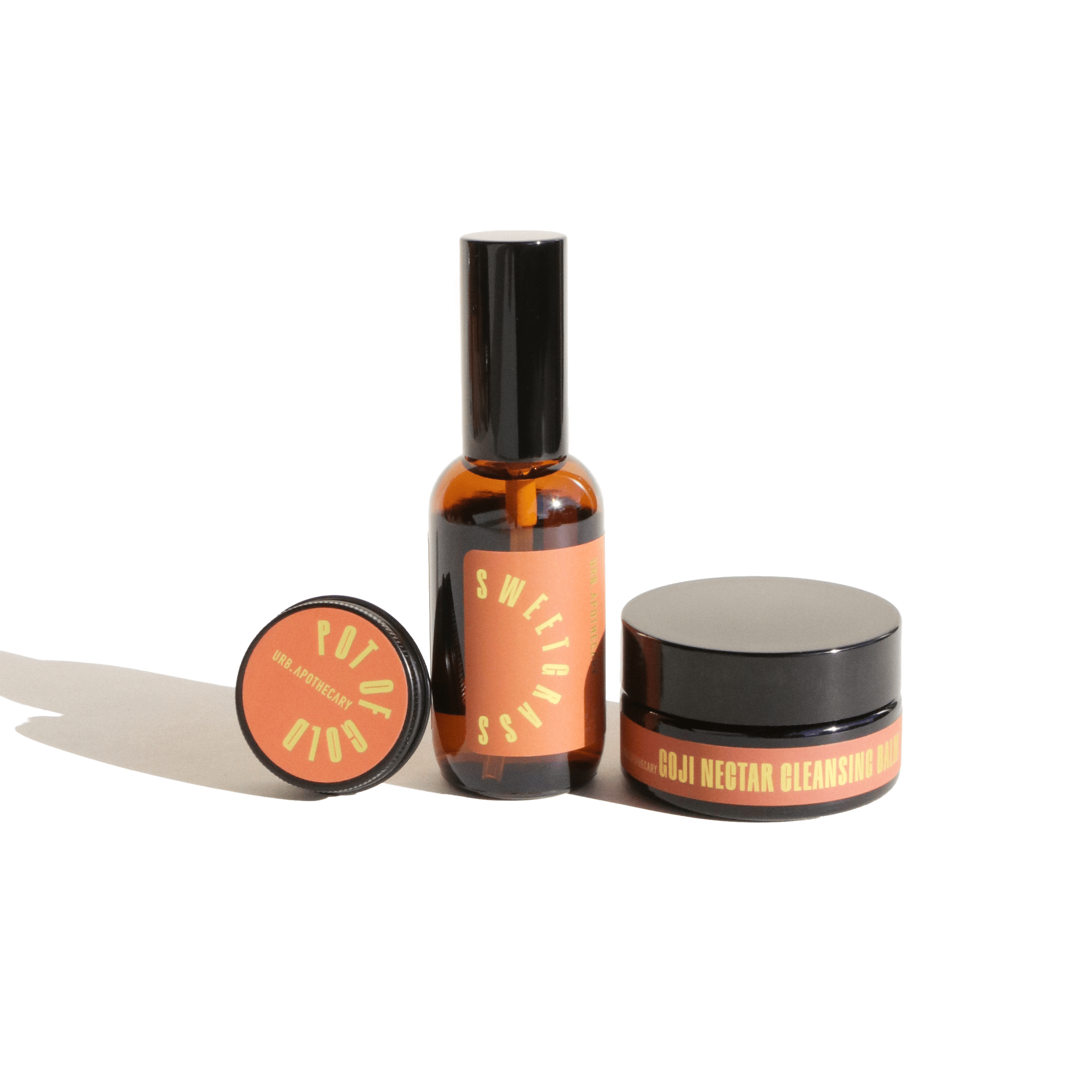URB APOTHECARY CLEANSER Daily Cleansing Bundle with Goji Nectar Cleansing Balm - Normal/Mature Skin