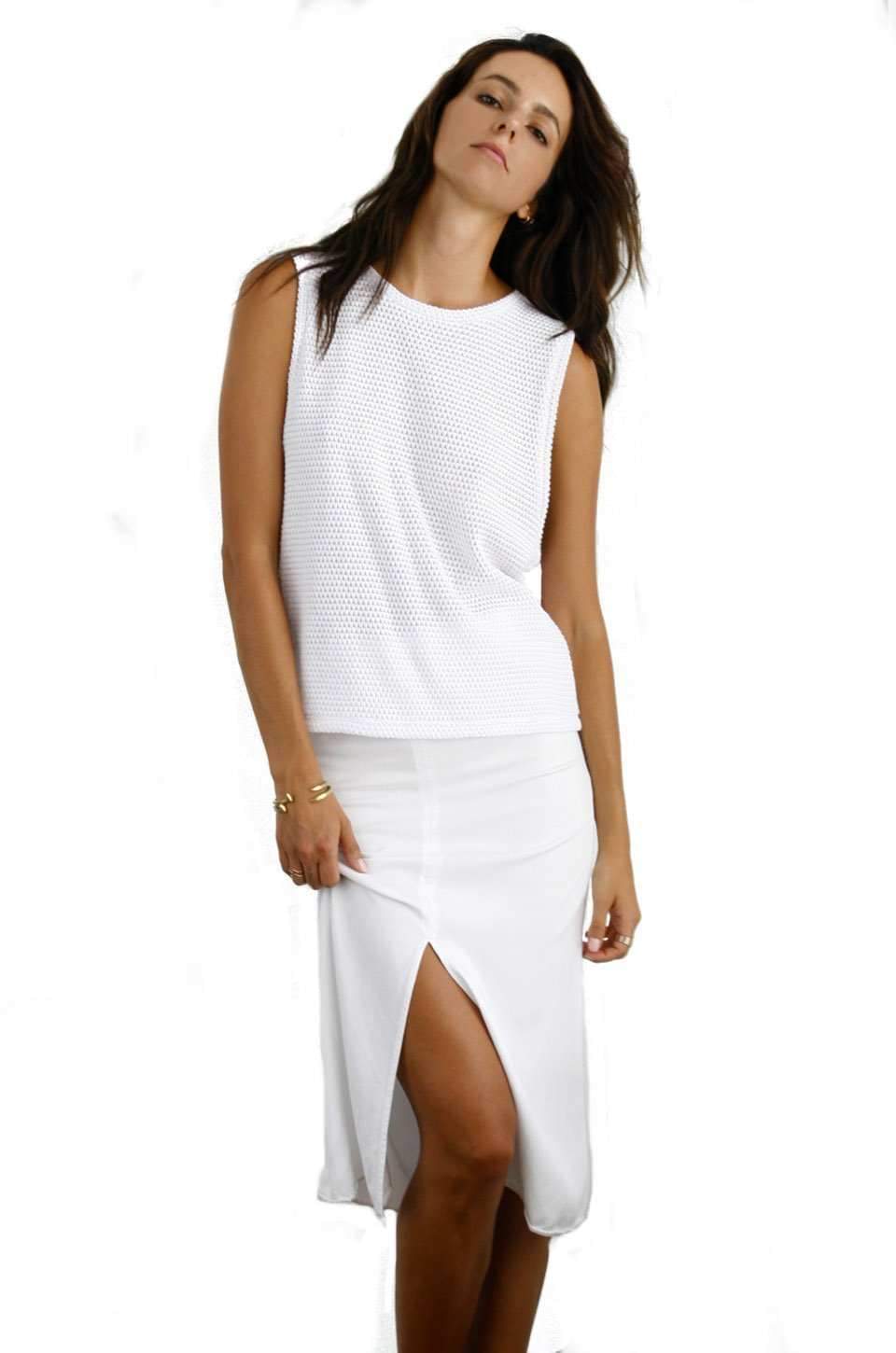 Clementine Skirt - White