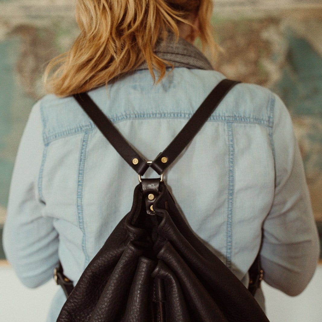 Traveler Drawstring Backpack | The Local Branch