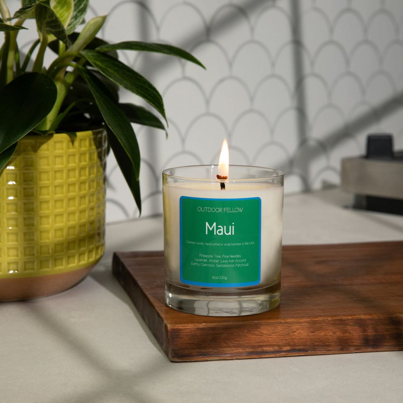 Outdoor Fellow Candles Maui Scented Candle