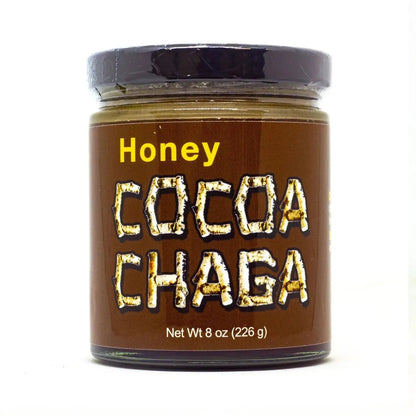 Cocoa Chaga – Honey Cocoa with Chaga Mushroom for Immune &amp; Energy Support (10 oz)
