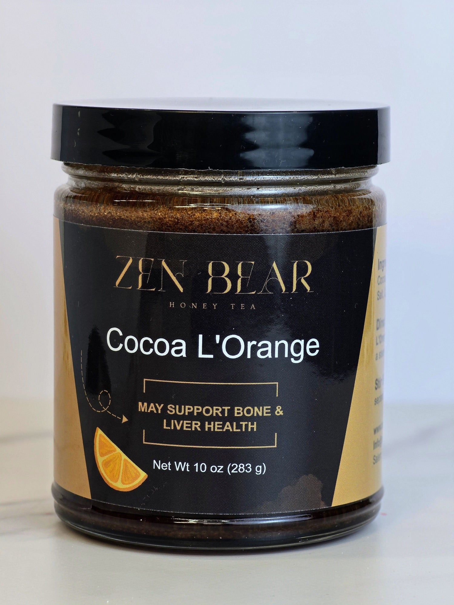 Zen Bear Honey Tea Cocoa L&