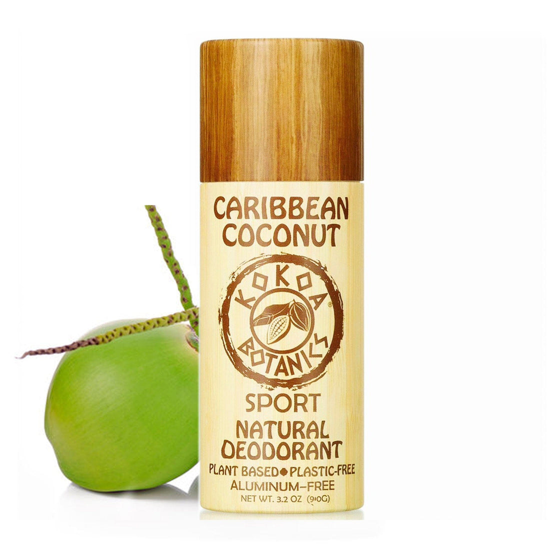 CARIBBEAN COCONUT – Natural Detox Deodorant 3.2 oz
