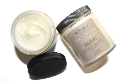 Mint Coffee+Vanilla Organic Body Butter (Balm) - My American Goods
