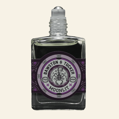 Bawston &amp; Tucker Cologne Cologne Oil - Moonlit Signature Fragrance - Roll-on Cologne - 15 ML