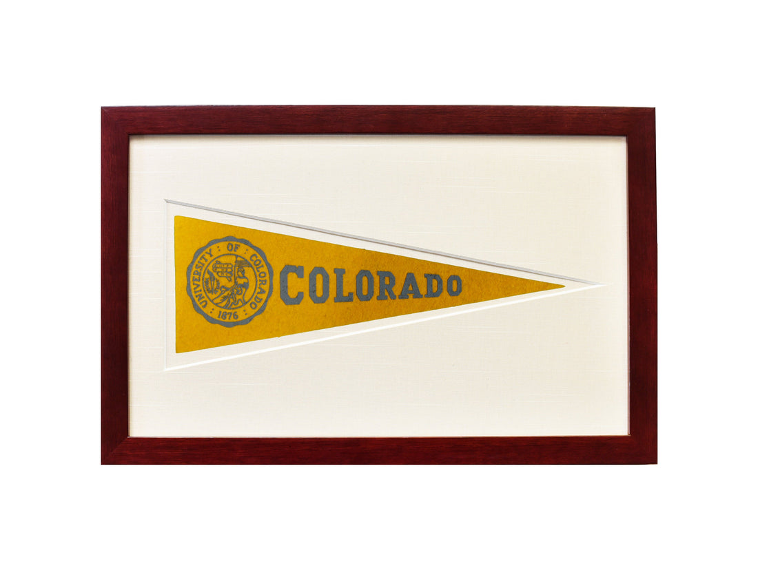 Vintage University of Colorado Hormel Pennant