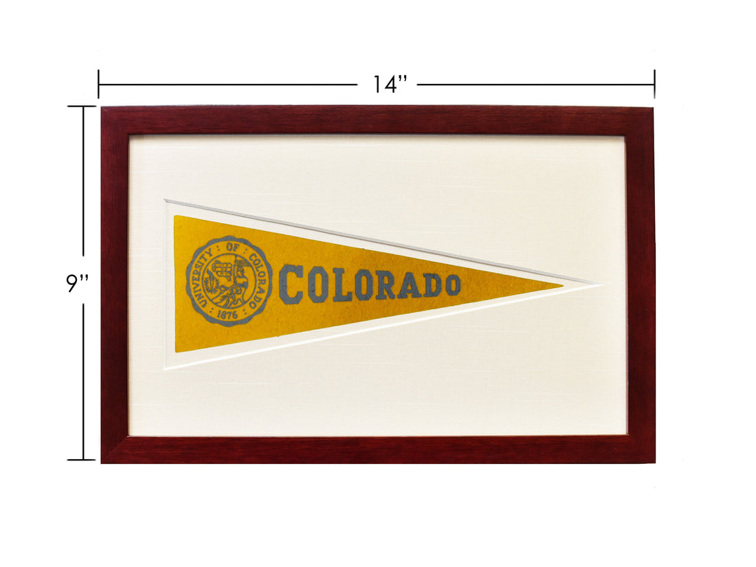 Vintage University of Colorado Hormel Pennant