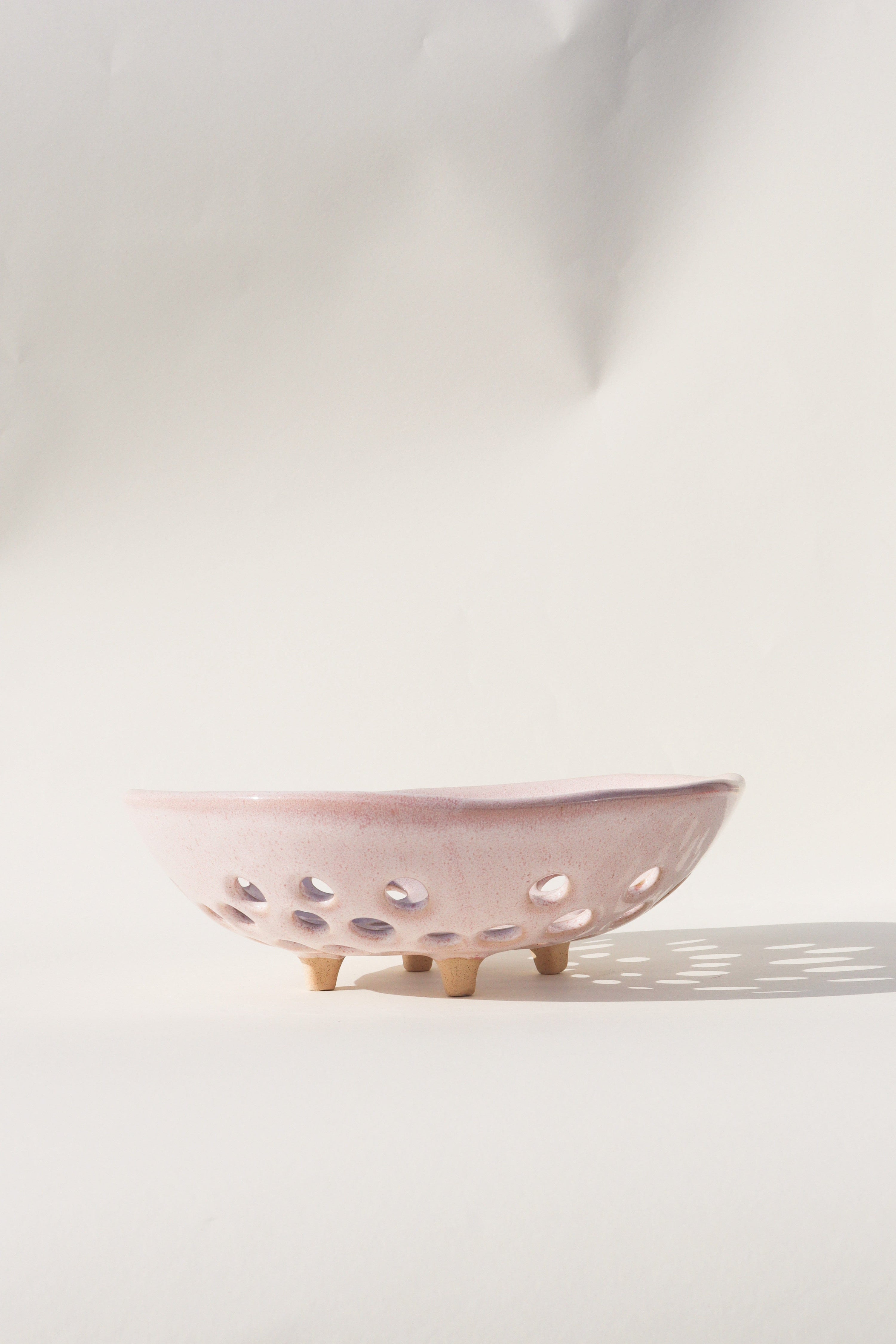 Glazed Garage Ceramics serveware Newland Colander | Seashell