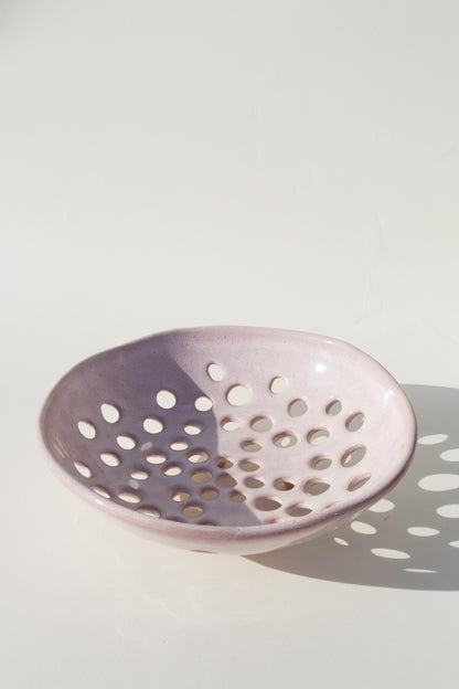 Glazed Garage Ceramics serveware Newland Colander | Seashell