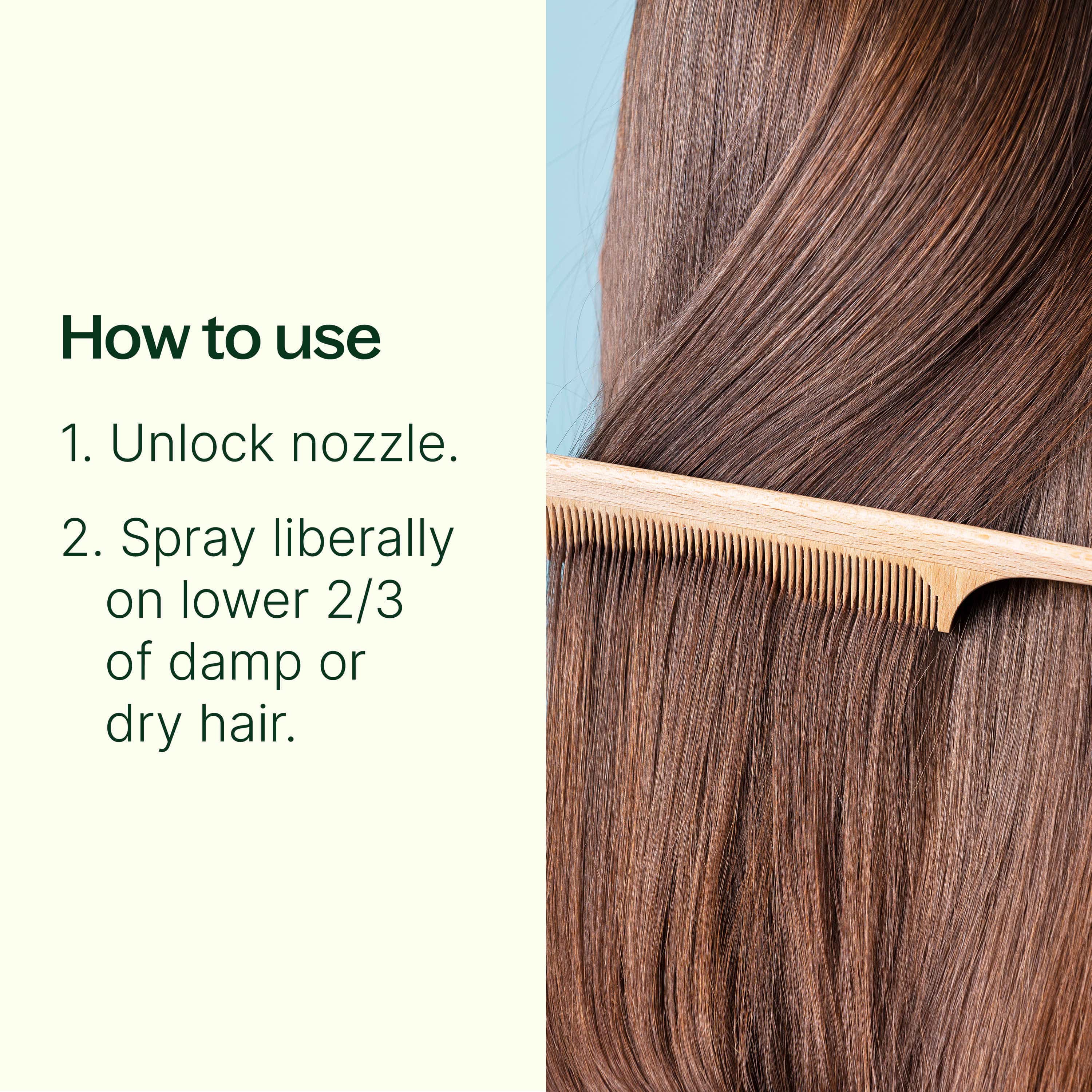 Plant Therapy Hair &amp; Skin Care 8 oz Hair Therapy Leave In Smooth &amp; Grow Spray