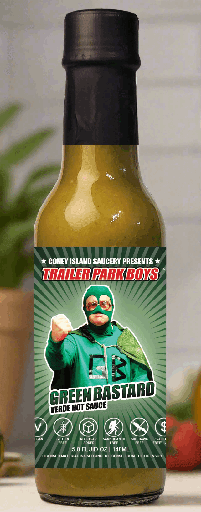 Zesty Green Bastard Hot Sauce – TPB Signature Flavor - My American Goods