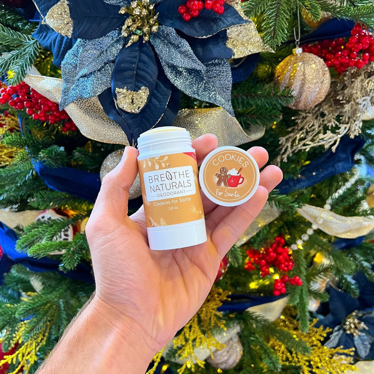 Breathe Naturals Deodorant Cookies For Santa Deodorant