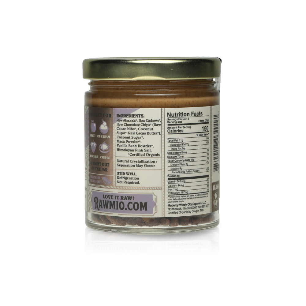 Almond Chocolate Chip Cookie Dough Spread
