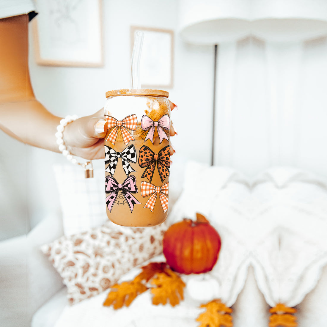 Fall Bows 20oz - My American Goods