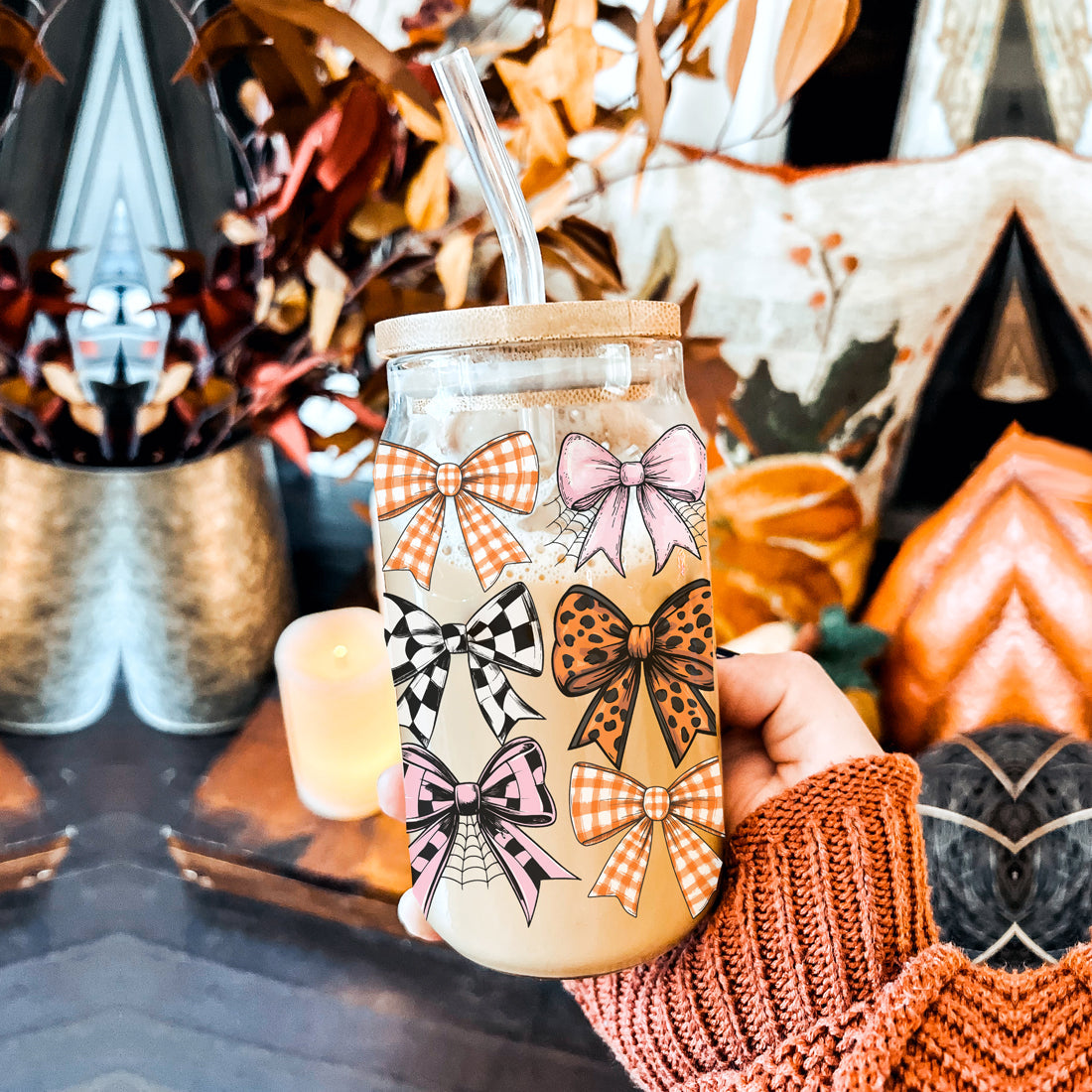 Fall Bows 20oz - My American Goods