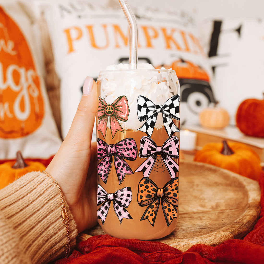 Fall Bows 20oz - My American Goods