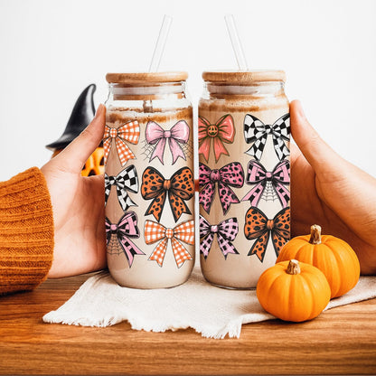 Gia Roma Travel Mug, Coffee Cup, Drinkware Fall Bows 20oz