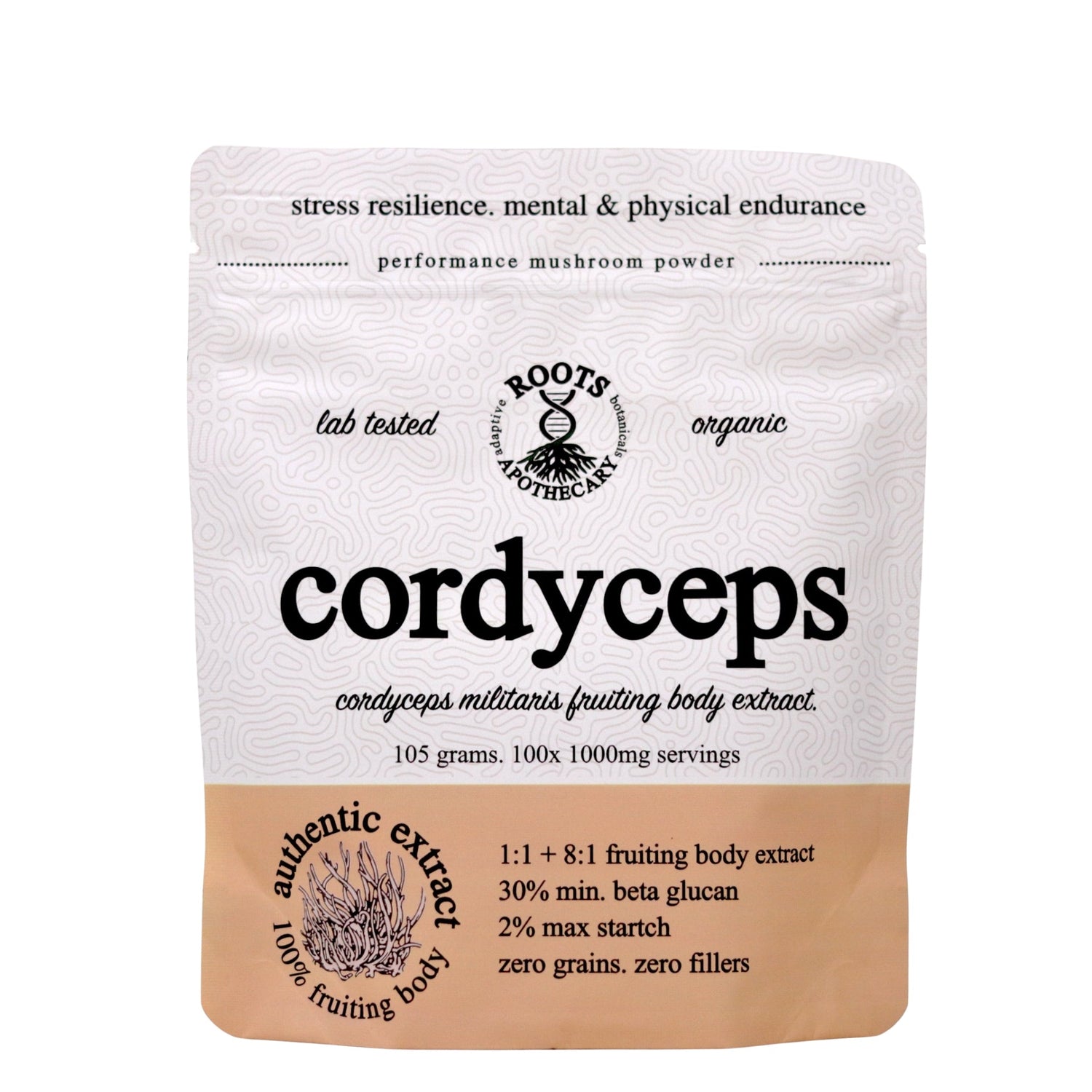 Organic Cordyceps Fruiting Body Mushroom Extract
