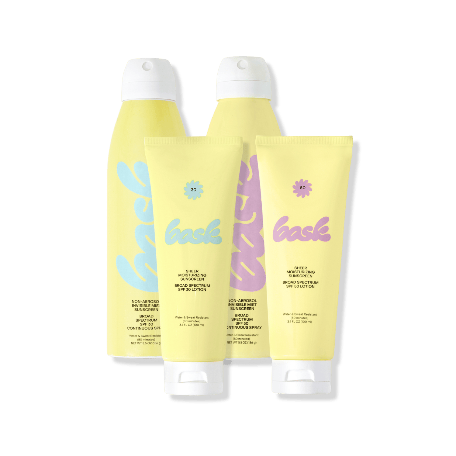 Bask Suncare Sunscreen The Core Four