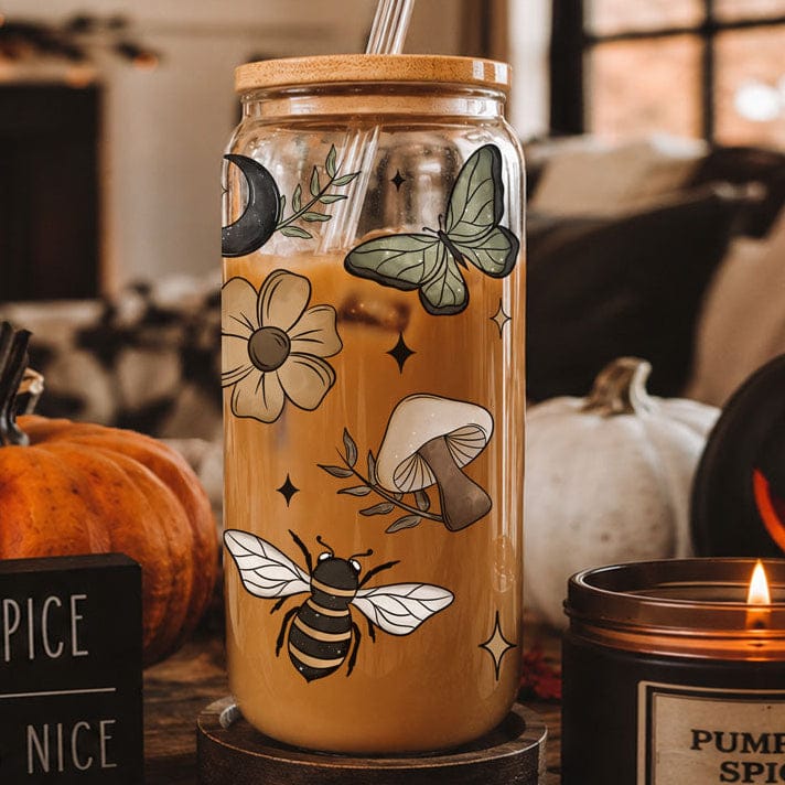 Gia Roma Travel Mug, Coffee Cup, Drinkware Fall Cottagecore 20oz