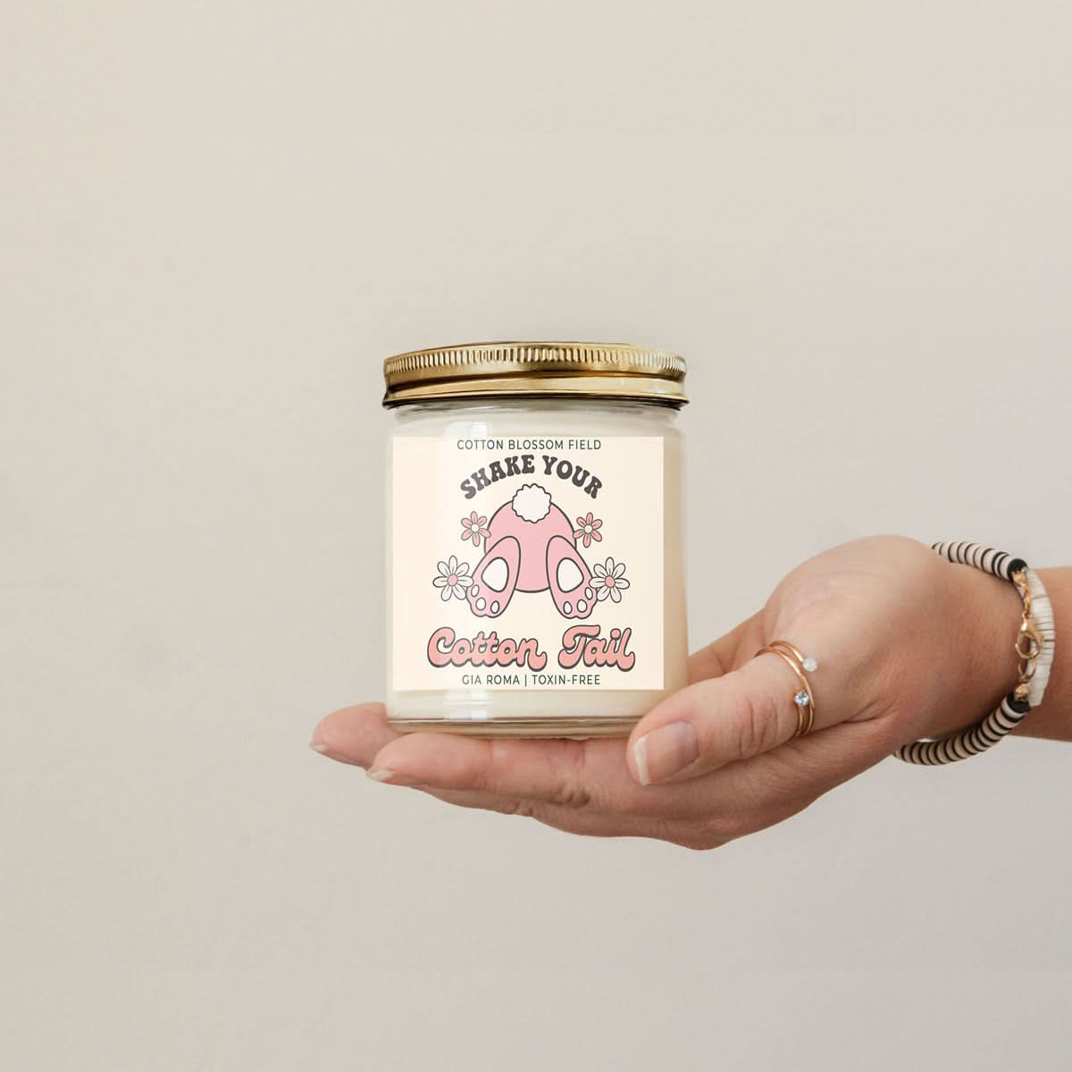 Gia Roma Candle Cotton Blossom Retro Candle