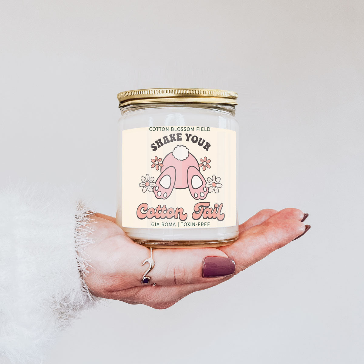 Cotton Blossom Retro Candle - My American Goods