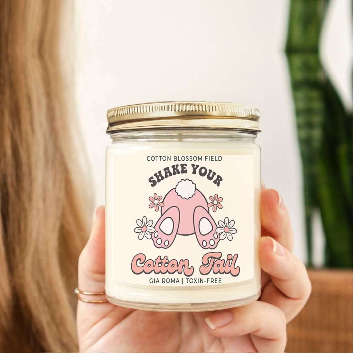 Gia Roma Candle Cotton Blossom Retro Candle