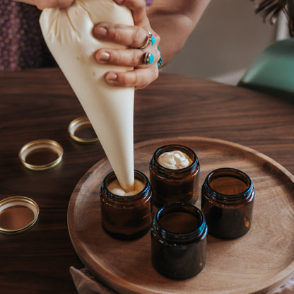 nourishing coffee-infused tallow cream