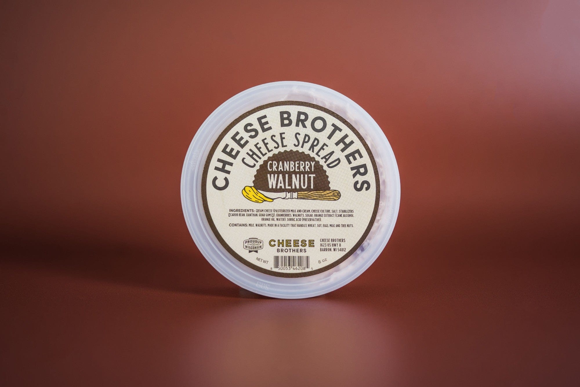 Cheese Brothers, Inc. Cheese Spreads Cranberry Walnut Cheese Spread