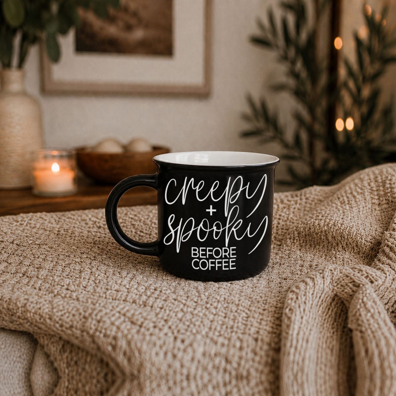 Gia Roma Coffee Mug Creepy Spooky Mug