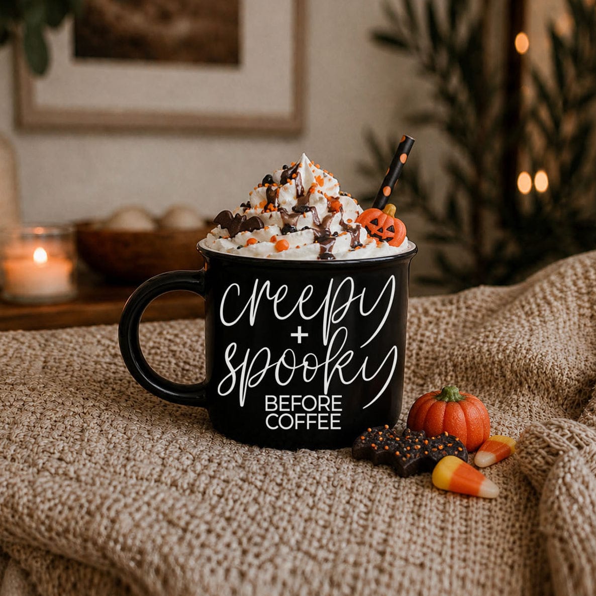Gia Roma Coffee Mug Creepy Spooky Mug