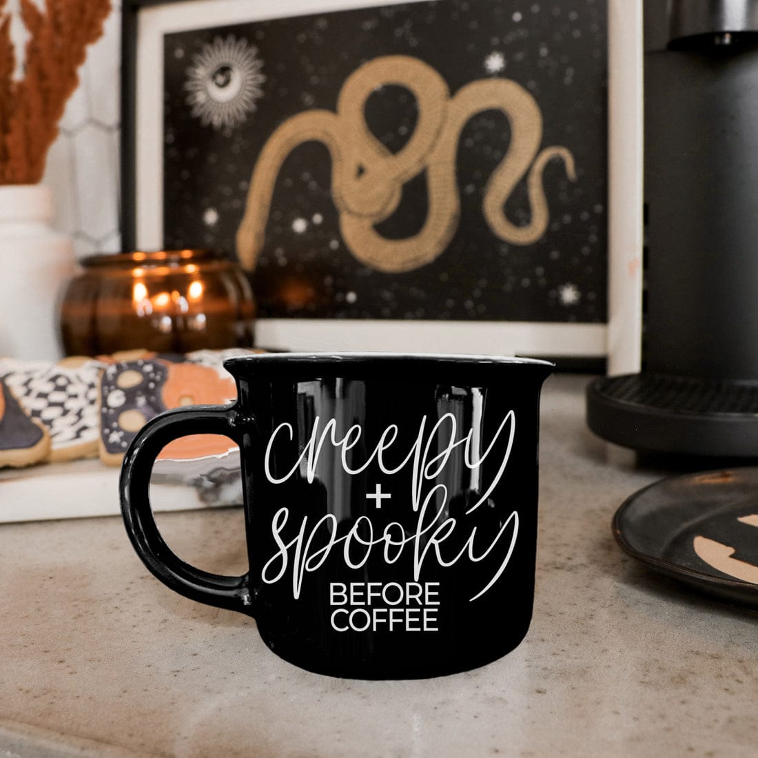 Gia Roma Coffee Mug Creepy Spooky Mug