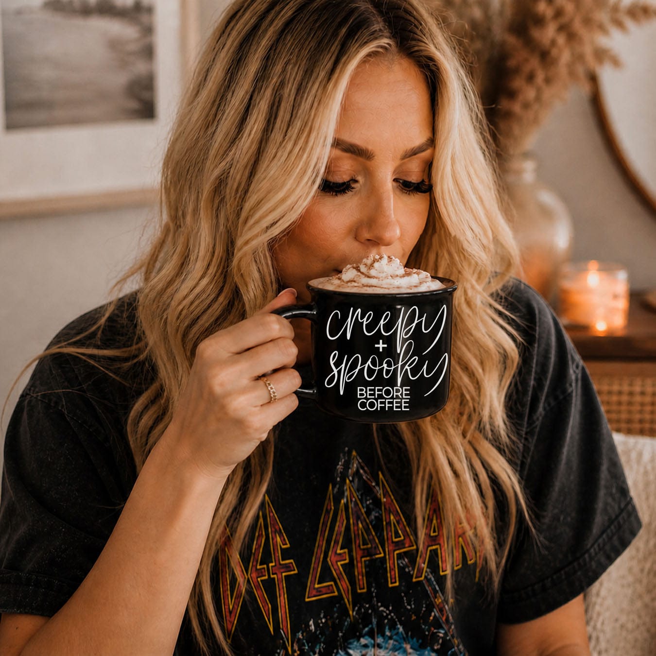 Gia Roma Coffee Mug Creepy Spooky Mug