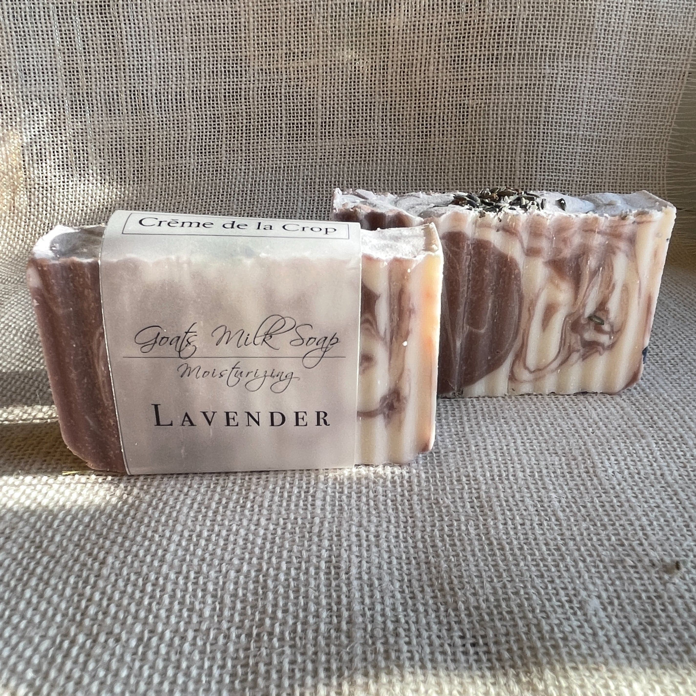 Creme de la Crop Goats Milk Soap - Lavender