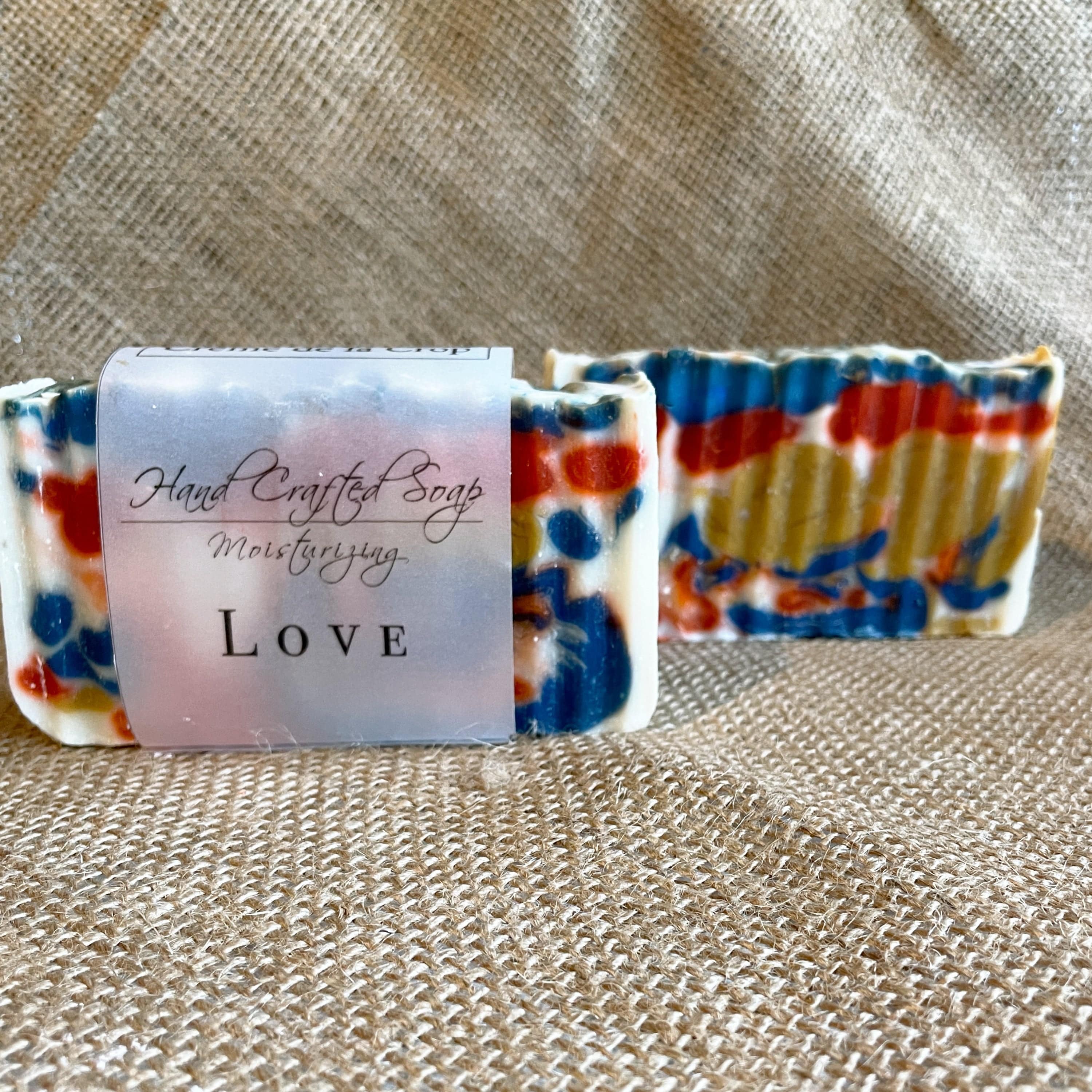 Creme de la Crop Soap - Love (Black Current &amp; Jasmine)